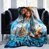 1pc, Moana Movie Poster Print Home Decor, Throw Blanket for Couch, Bed, Travel, Camping
