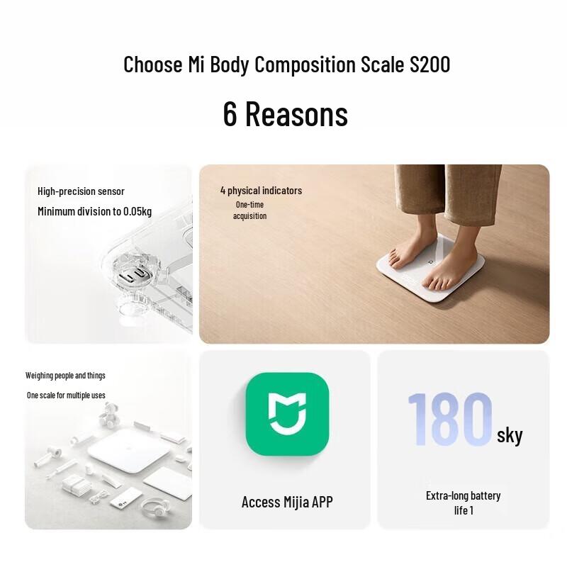Xiaomi Smart Body Fat Scale S200 (CN version)