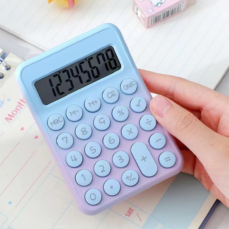 Stylish High-performance 8 Digit Portable Calculator Perfect For Office And School Use