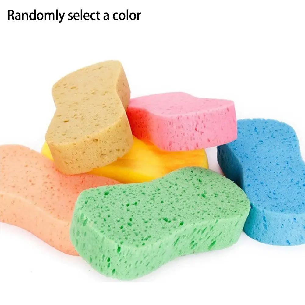Car Cleaning Sponges High-density Absorbent Large Honeycomb Sponges Waxing Detailing 8-shaped Tools Cleaning Auto Accessori W0o8