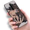 Anime Bungou Stray Dogs Dazai Osamu Phone Case For Xiaomi Redmi Note 11 10 9 8 Pro 11T 10T 10S 9S 8T 9 9A 9C 9T Black Soft Cover