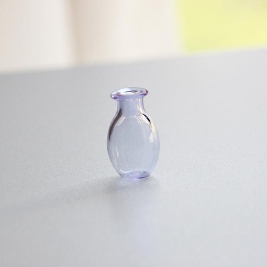 Mini Glass Vase Refrigerator Magnet, 3D Miniature Vase Fridge Magnet, DIY Flower Vase Refrigerator Magnet for Home Office Kitchen Decoration