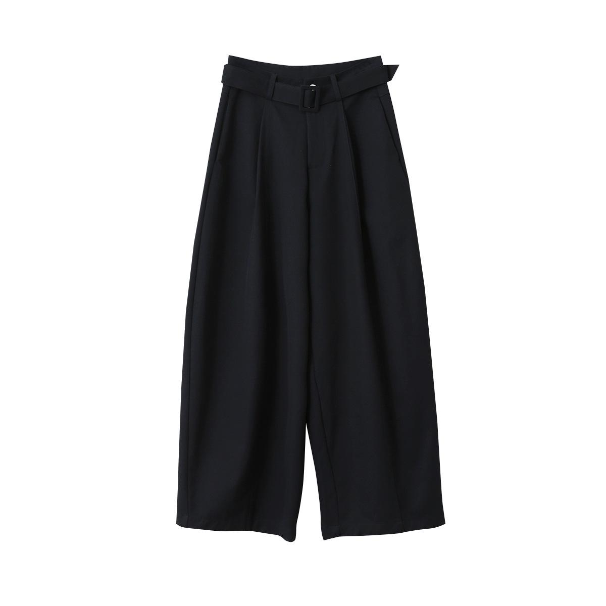 

Women s 3D Cut High Waist Wide Leg Workwear Pants with Hidden Pocket XL