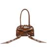 Creative Rivet Bow Handbag Girls Cute Trend Temperament Shoulder Bag Trendy Fashion Sweet ins Women's Bag