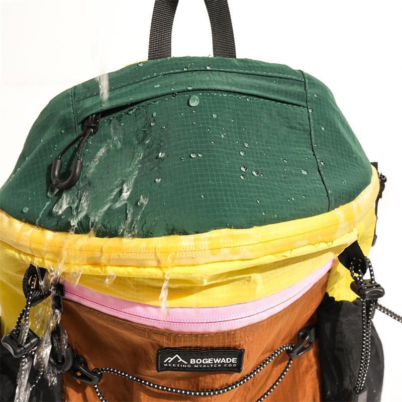 Color Contrast Backpack Large Capacity Outdoor Backpack Student Schoolbag