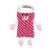 652F Fashionable Lint Farbic Tissue Container Portable and Multifunctional Tissue Storage Case for Household Everyday Use