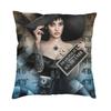 Michael Myers Cushion Cover 45X45Cm Home Decorative Printing Halloween Horror Movie Throw Pillow For Car Double Side