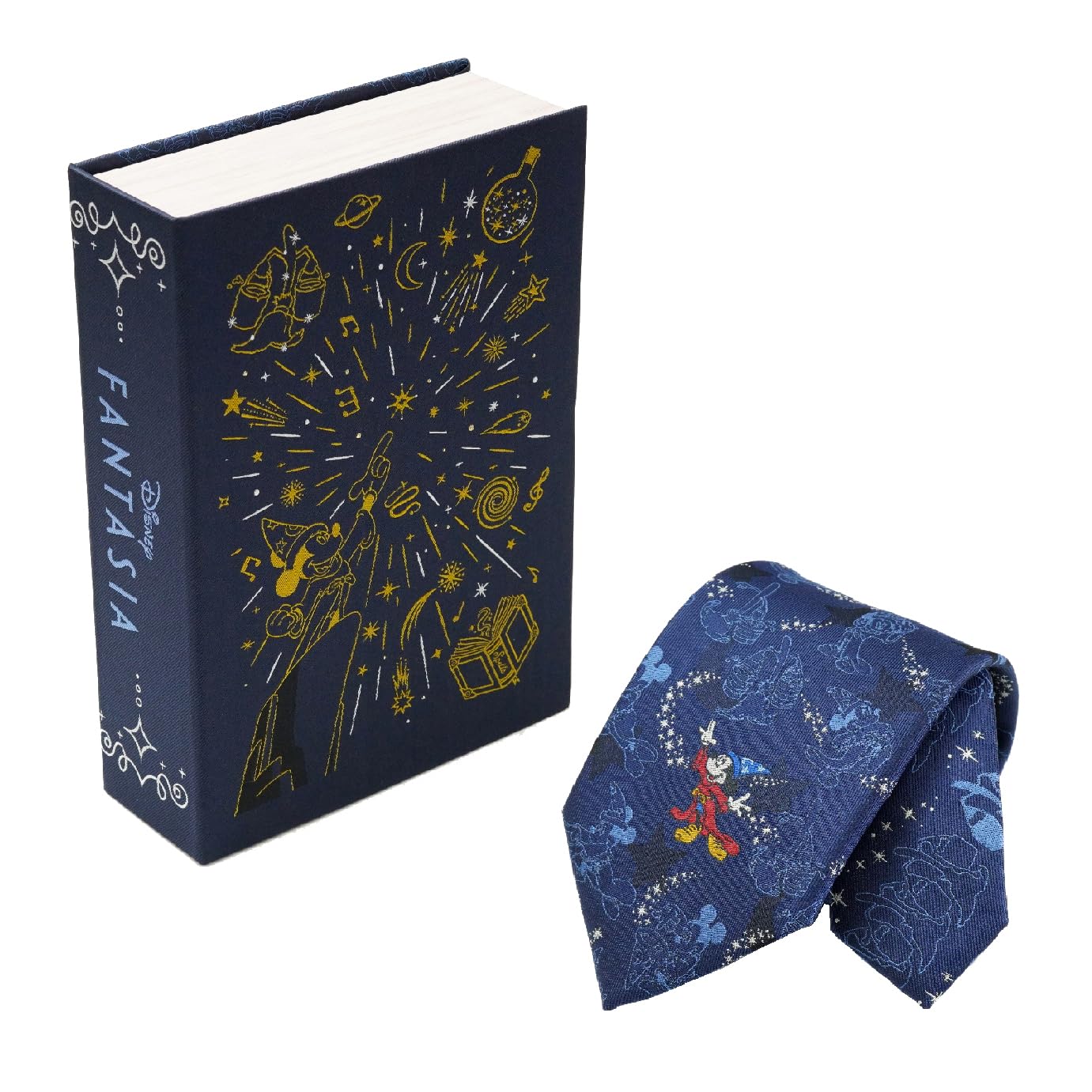 [Disney] Book-shaped boxed tie (Fantasia all-over print DSDW1472)