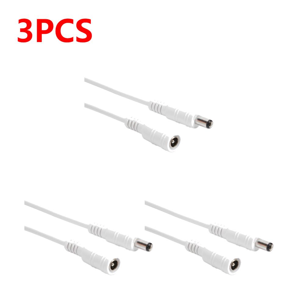 1-10PCS DC 12V Extension Power Cable 0.5/1/2/3/5/10m Power Extension Cord Cables for Wifi/AHD/IP Security Cams CCTV Camera