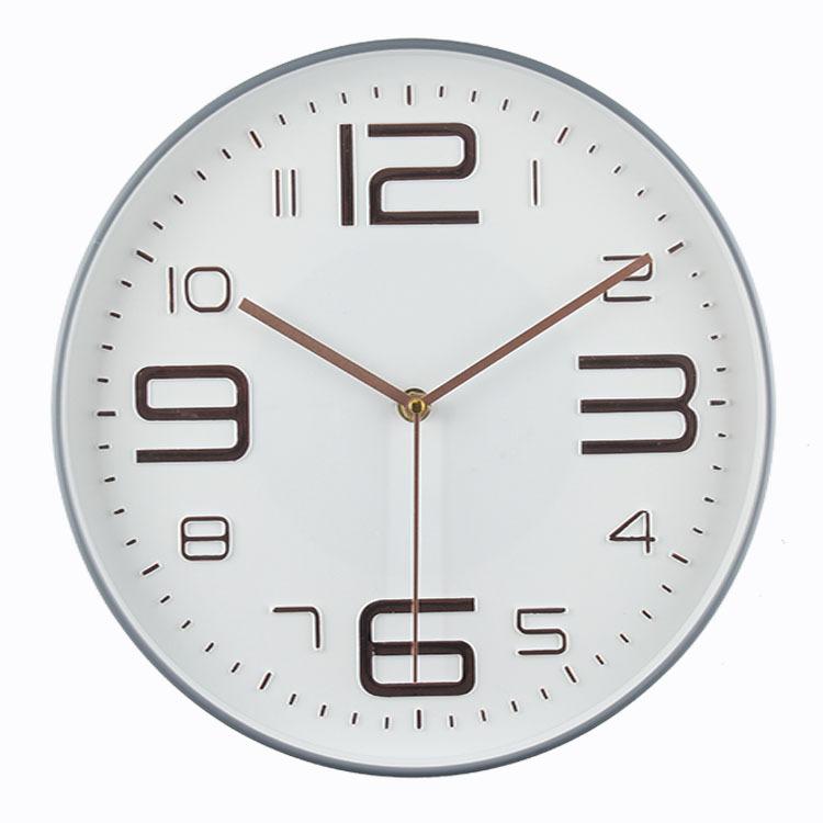 The Font Is Clear, Three-dimensional and Simple. It Is A Precise and Silent Wall-mounted Electronic Clock That Accurately Scans Seconds