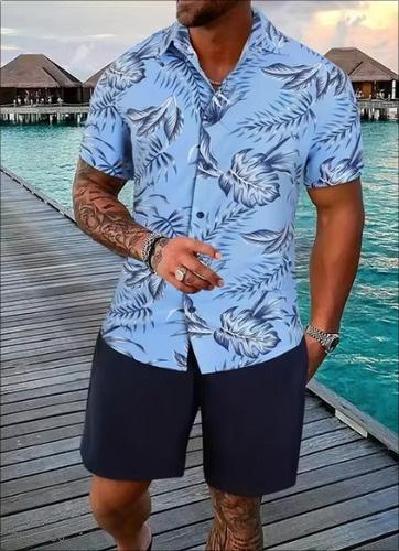 Sports d printing shirt casual explosion breathable quick drying casual vacation