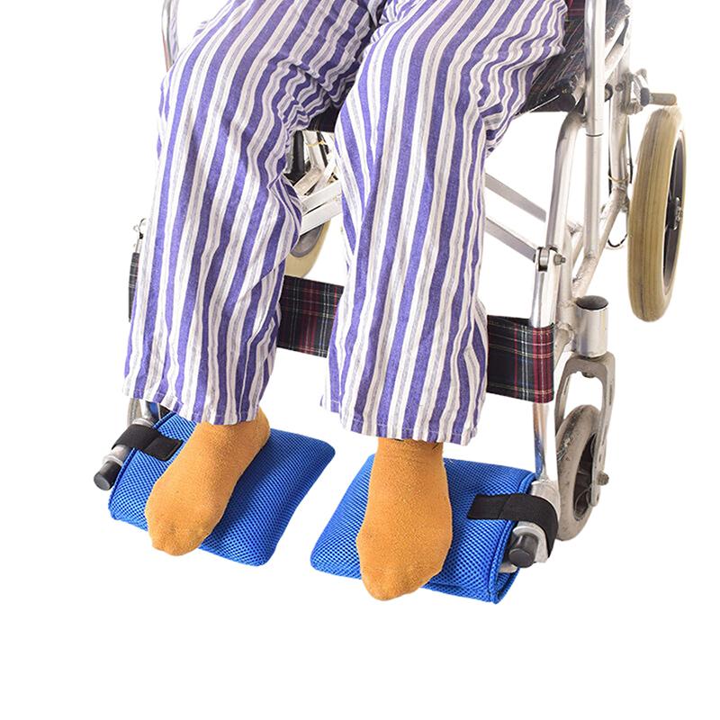 Rollstuhl Fußstützenpolster Fußplatten-Schutzpolster Beinauflagenkissen Fußschutzpolster zur Vermeidung von Fußkratzern