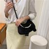 This Year's Popular Retro Bow Bag Women's Spring 2025 New Trend Fashion Pearl Underarm Shoulder Messenger Bag