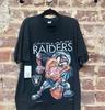 26 Oakland Raiders Looney Tunes Taz Funny Black T Shirt Unisex Tee HN1727 Unisex T-Shirt