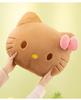 Hello Kitty Big Head Cushion - Cute Cat Plush Backrest Pillow for Girls