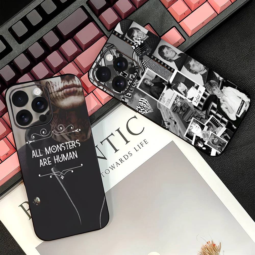 E-Evan Peters Phone Case Silicone Soft For IPhone 17 Air 16 15 14 13 12 11 Plus Pro Max Plus