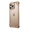 Metal Frame Hollow Phone Case IPhone 16 Pro Max Corner Shockproof Protection