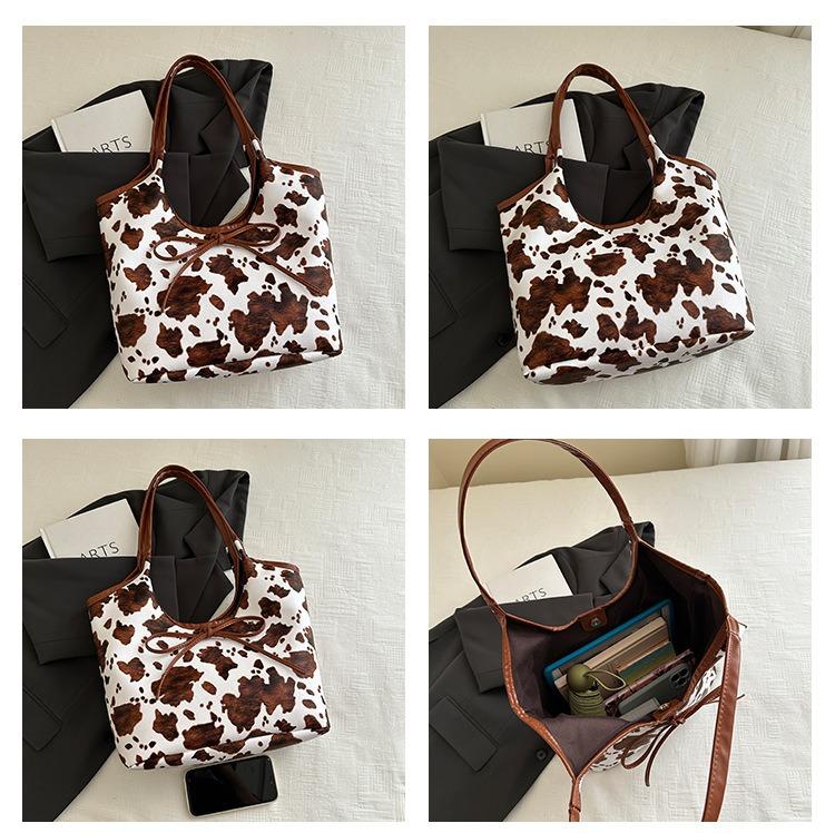 Fashion Large Capacity Tote Bag Women Shoulder Bag PU Leather Handbag Shopper Storage Bag