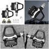 Sealed Bearing Bicycles Pedals with Cleats Waterproofs Aluminum Alloys Pedals Nonslip Wide Platform Pedals Cycling Part