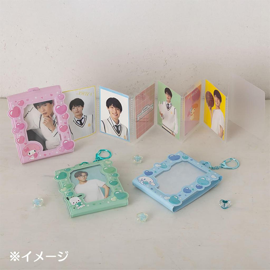 Sanrio Accordion Card Holder Cinnamoroll 8 Pockets up to 16 160245 (Enjoy Idol) PVC/PP (Holds Cards)