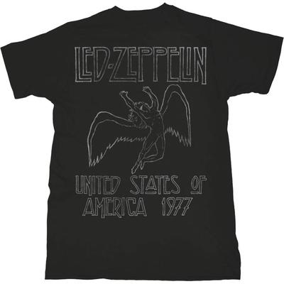 Led Zeppelin T-Shirt: USA '77. OFFICIAL NEW