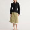 2026 Autumn/Winter Cross-Border Style Knit Cardigan: Single-Breasted, Round Neck, Waist-Cinching Sweater Top