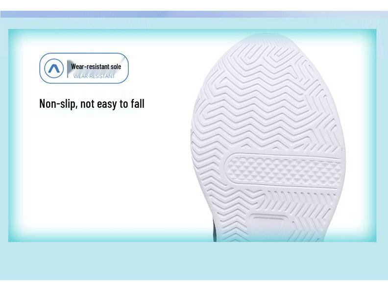 Boys' Winter 2025 Two-Layer Cotton Sports Shoes, Plus Velvet, Lightweight, Non-Slip, Waterproof, for Middle and Big Kids, Running and Basketball