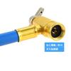 Mtsooning R134a Air Conditioner Gas Charging Hose with Meter for Car, Gas Charger, Air