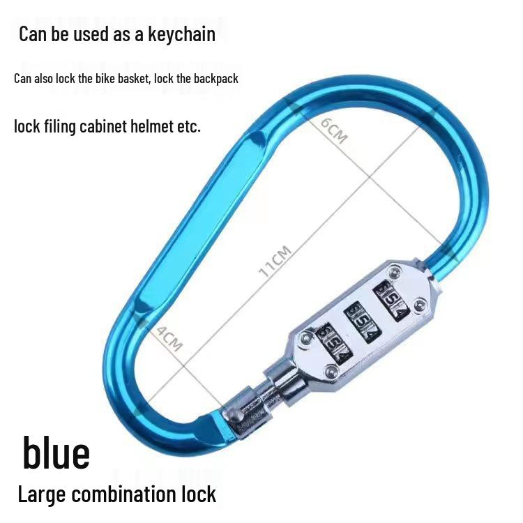 Universal Electric Vehicle Helmet Lock with Key Hook for Motorcycle Safety