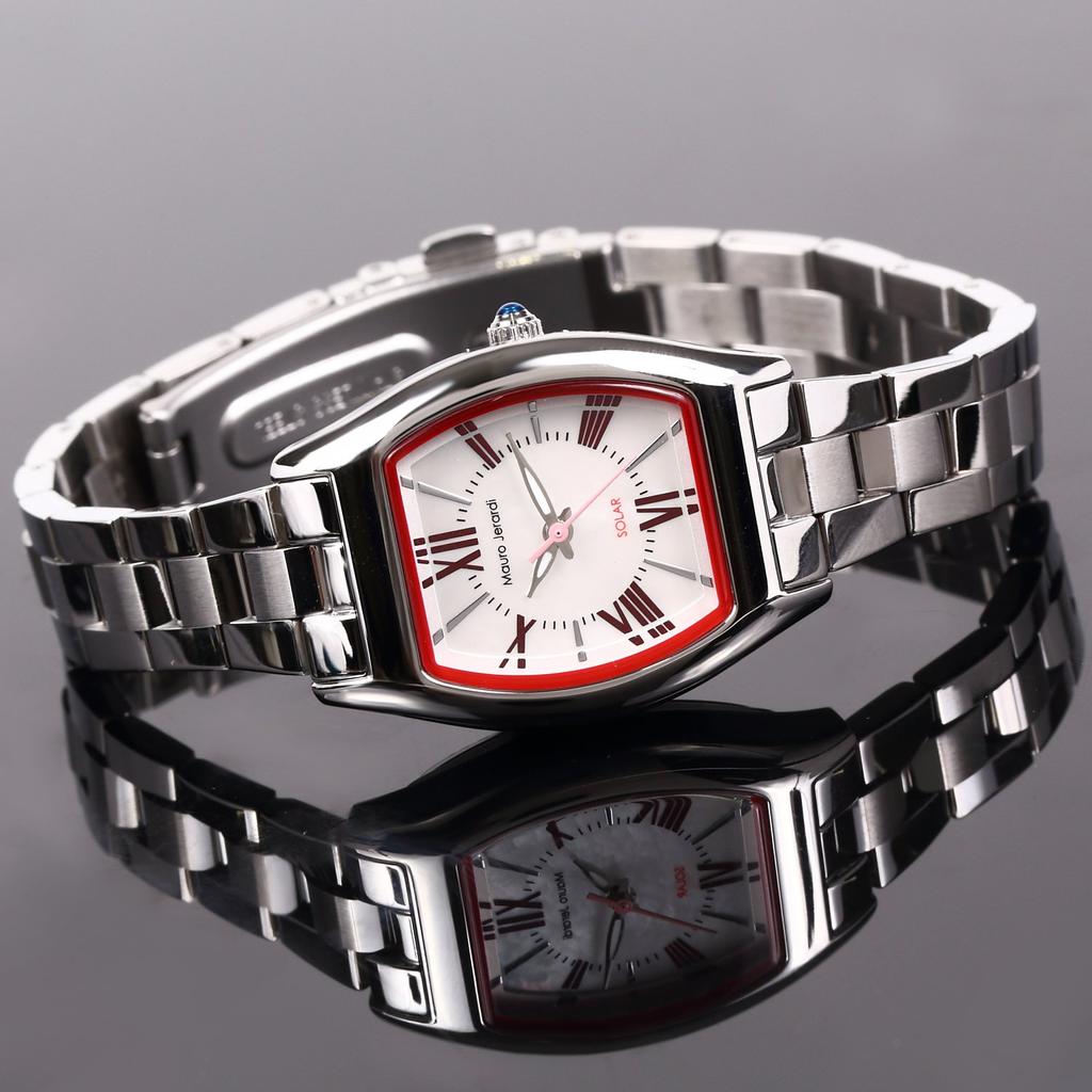 Solar 3 Hand Watch Silver [Mauro Geraldi] MJ058-4 Women's