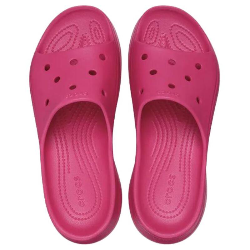 Crocs Casual and Comfortable EVA Anti-Abrasion Slippers Women's Rose Red
