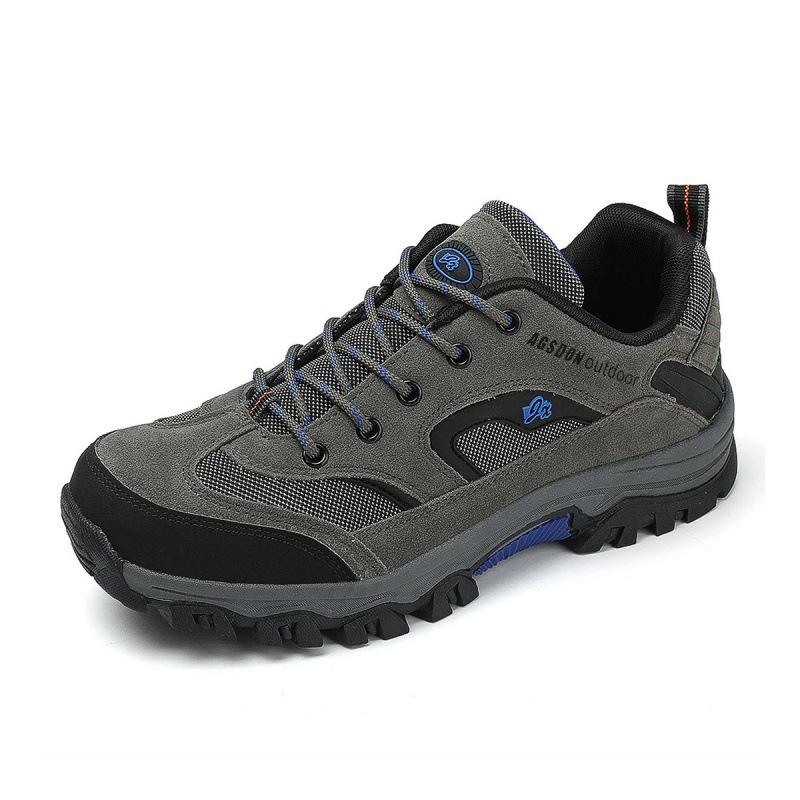 Men's Spring and Autumn 2025 New Mesh Breathable, Non-slip and Wear-resistant Large Size Outdoor Sneakers Men's Hiking Hiking Shoes