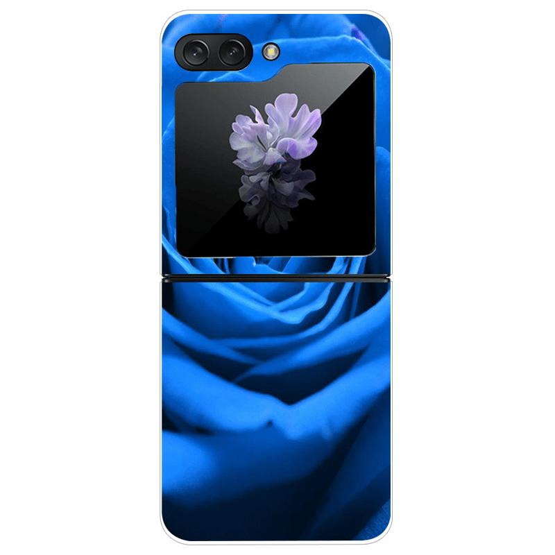 Clear Phone Case For Samsung Galaxy Z Flip7 Fashion Hard PC Silicone Cover For Galaxy Z Flip 7 5G ZFlip7 Transparent Protector