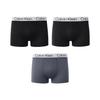 Microfiber Stretch Chromatic 3-pack Trunks Black Dark Grey