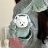 Self-deprecating bear with earphones AirPods Pro protective case 1/2 generation Apple Bluetooth earphone cover AirPods3