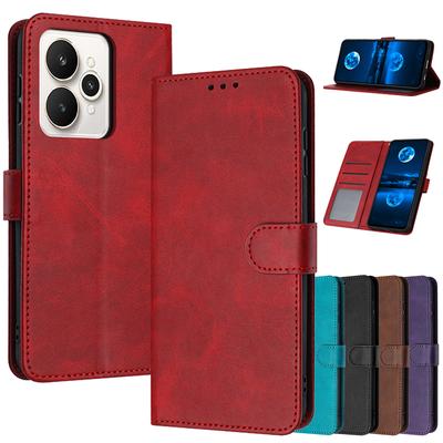 Magnetische Flip-Cover Lederhülle für Realme 15 C71 C75 Narzo 80 Lite Note70 T P3X P3 14T 14X 14 Pro+ 5G Hüllen Skin Brieftaschen Taschen