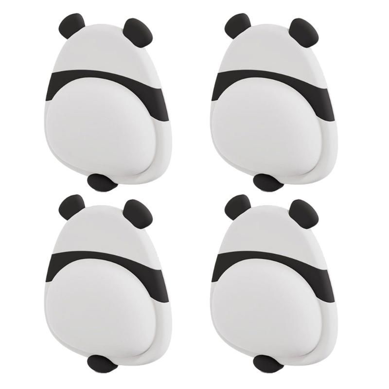 14mm Thick Anti Collision Door Stoppers Soft Rubber Wall Protectors Strong Adhesive Door Guard Easy Installation