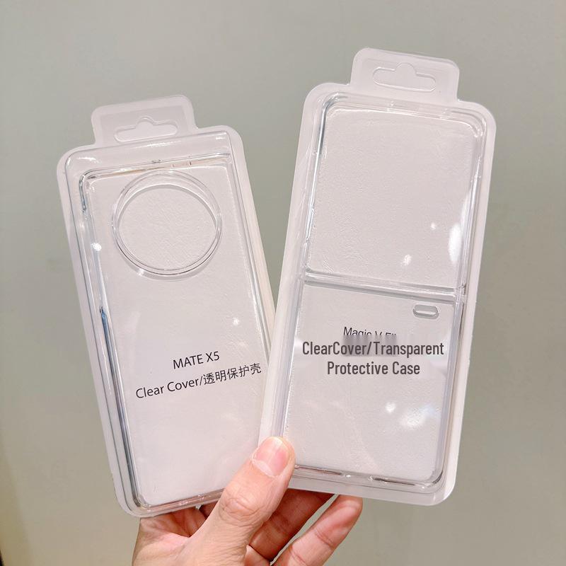 Samsung Z Flip 6 Transparent Hard Shell Protective Case