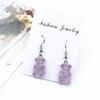 Gummy Bear Earrings1 Pair for Creative Cartoon Design Girls Birthday Festival