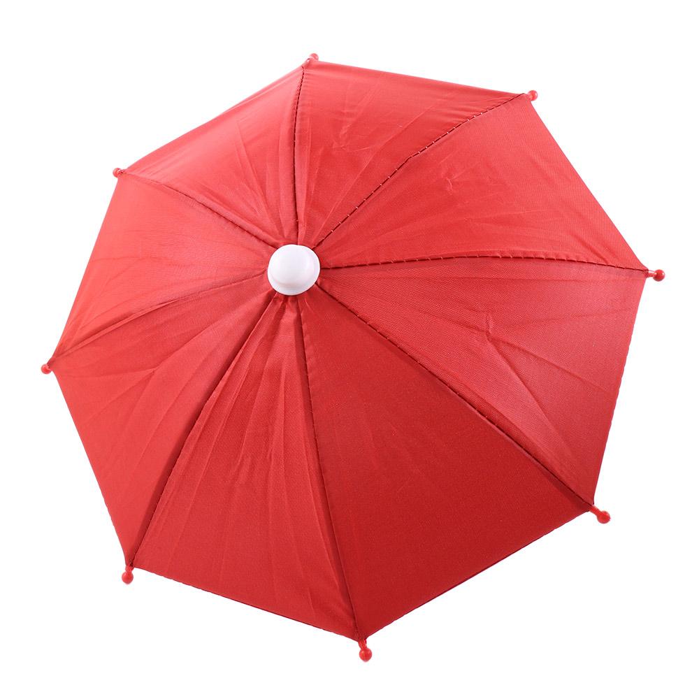 Parasol Polyester Sunshade Umbrella Motorcycle Phone Holder Bicycle Phone Holder Mini Umbrella
