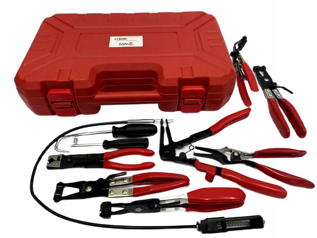 9-piece cable tie pliers with long cord