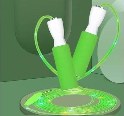 Corde à sauter lumineuse Corde à sauter légère spéciale pour enfants vert
