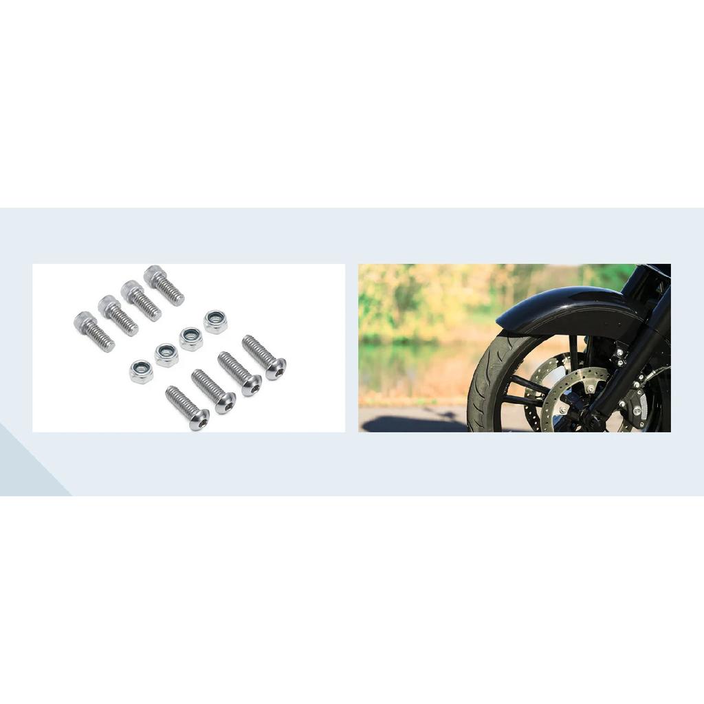 Front Fender Spacer Bracket Relocator Kit for Harley 1993-2013 Touring Road King Road Glide Street Electra Glide 21" Wheel