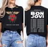 Bon Jovi Rockband-T-Shirt, Bon Jovi Forever Tour, Rockband-Tour-T-Shirt