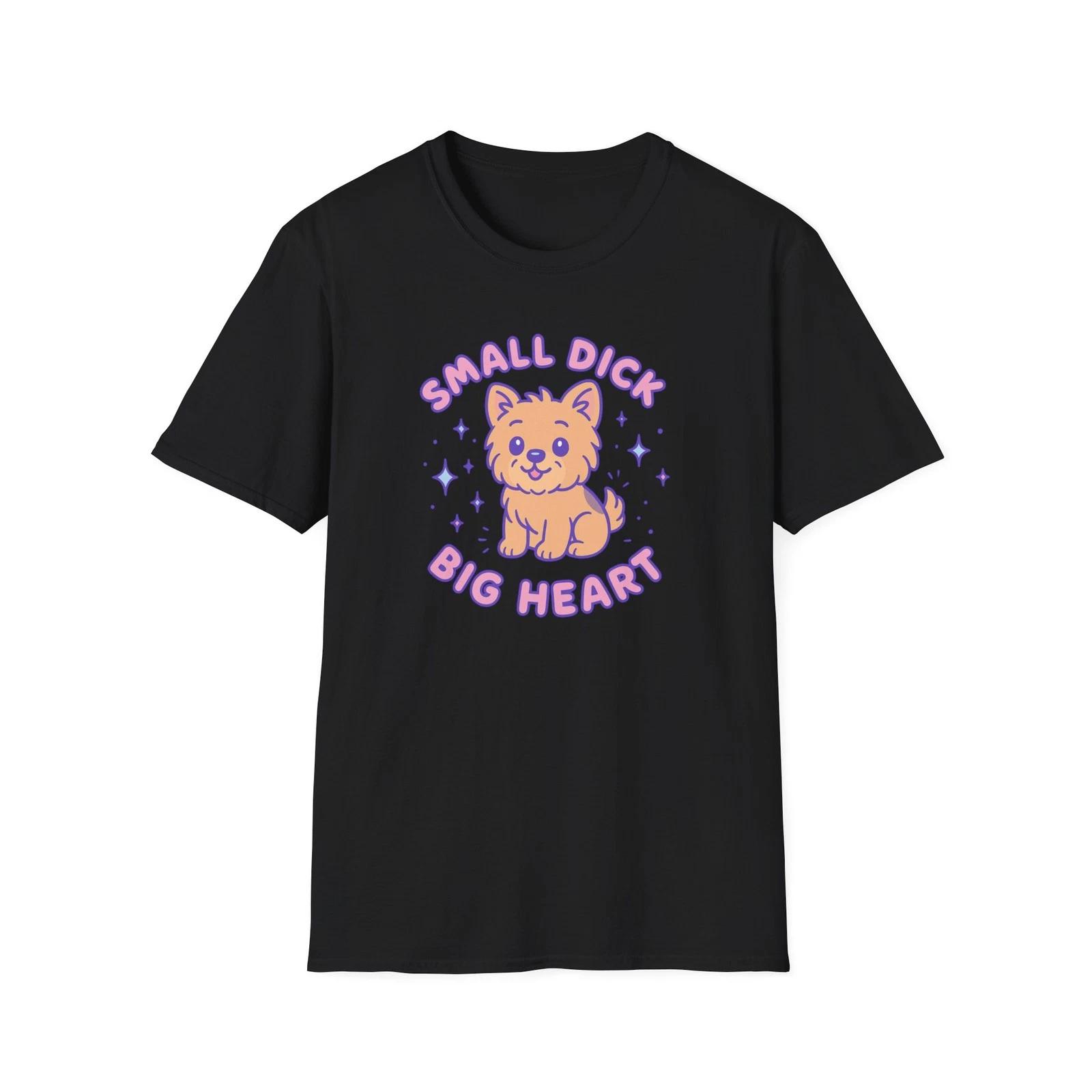 Small Dick Big Heart Softstyle T-Shirt S