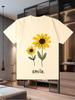 Men's New Printed Short-Sleeve T-Shirt for Summer a Fashionable Loose Pure Cotton Short-Sleeve Top