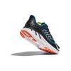 HOKA One One Clifton Ls Comfortable Lightweight Non-Slip Low-Top Running Shoes Men Sneaker Black Blue 1141550-BDVB