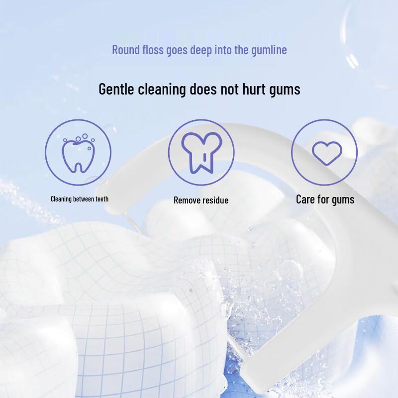 JD Super Round Dental Floss Picks