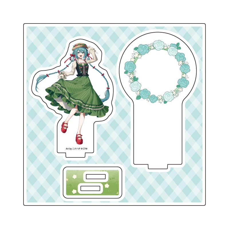 

Piapro Characters 19 Hatsune Miku Picnic Acrylic Stand Plate ver. [Original Illustration]