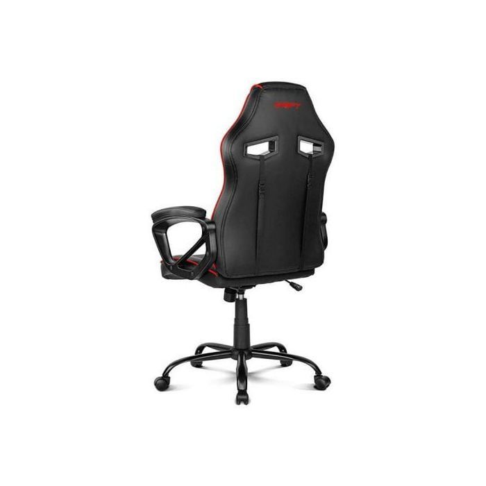 DRIFT Chaise Gaming DR50BR Chaise pour joueurs professionnels, Similicuir, Accoudoirs rembourrés, Piston classe 4, Mécanisme